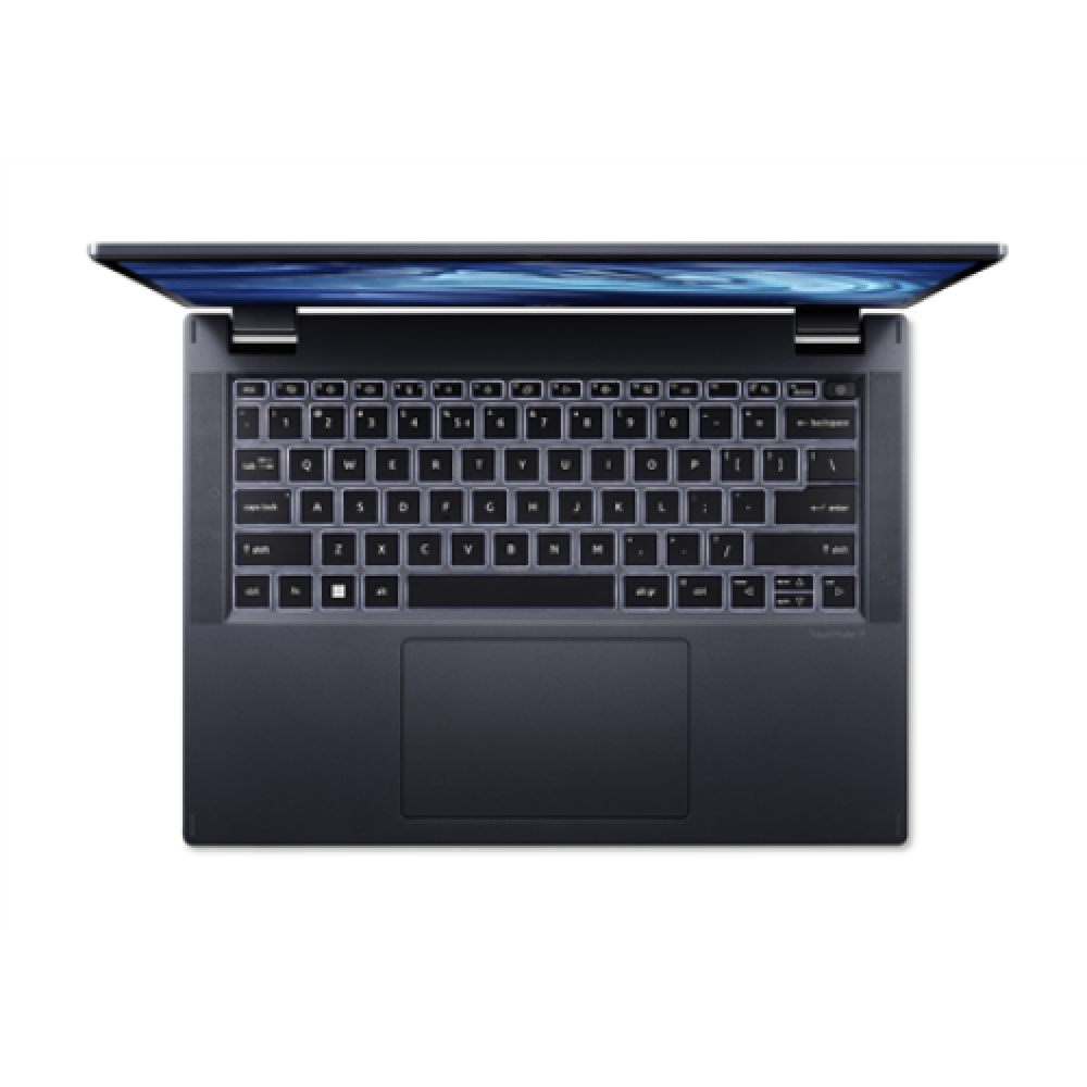 Acer TravelMate TMP414-52-54SS Blue 14 IPS WUXGA 1920 x 1200 Intel Core i5 i5-1240P 16 GB SSD 512 GB Intel Iris Xe Graphics No Optical drive Windows 11 Pro Keyboard language English Keyboard backlit Warranty 36 month(s) Battery warranty 12 month(s)