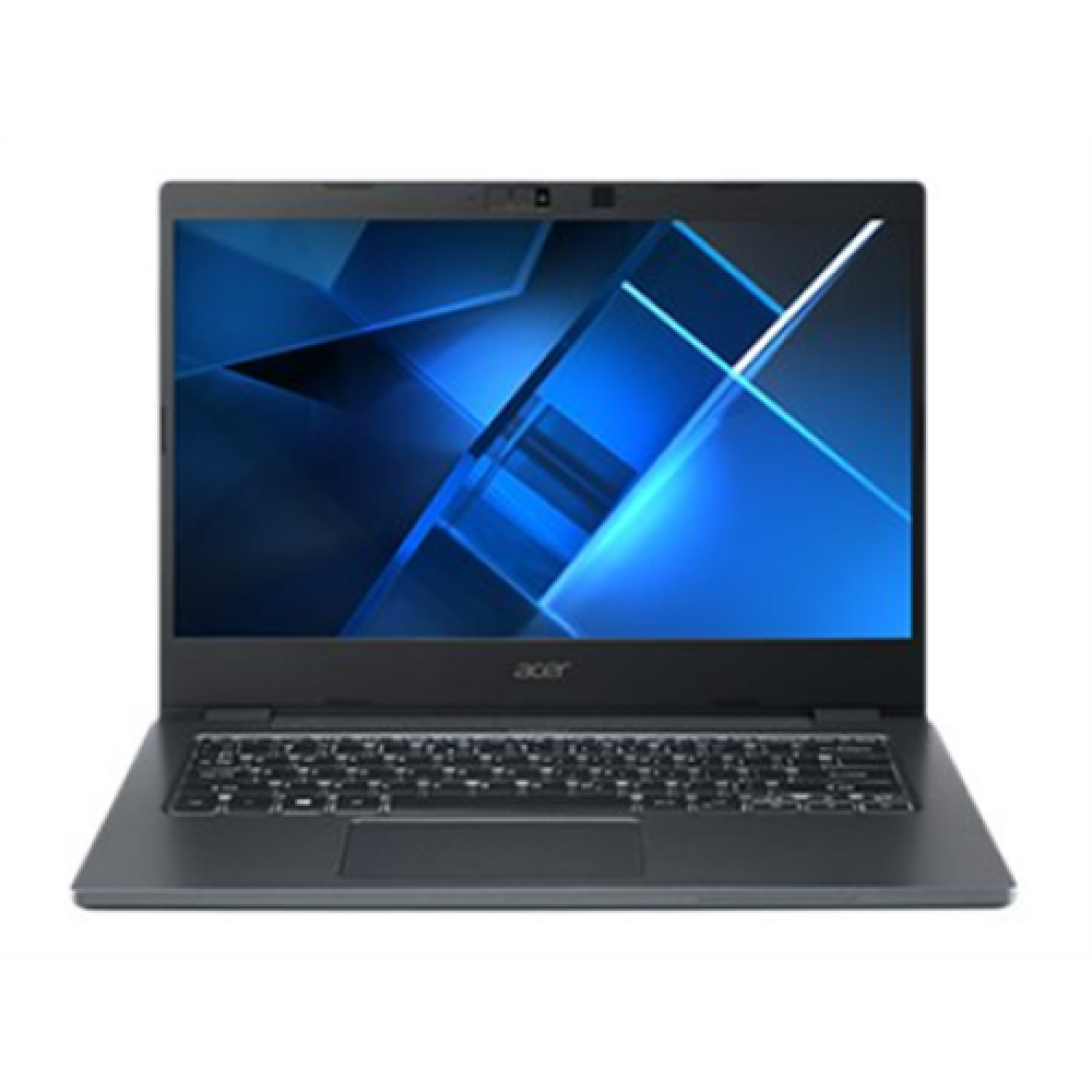 Acer TravelMate TMP414-52-54SS Blue 14 IPS WUXGA 1920 x 1200 Intel Core i5 i5-1240P 16 GB SSD 512 GB Intel Iris Xe Graphics No Optical drive Windows 11 Pro Keyboard language English Keyboard backlit Warranty 36 month(s) Battery warranty 12 month(s)