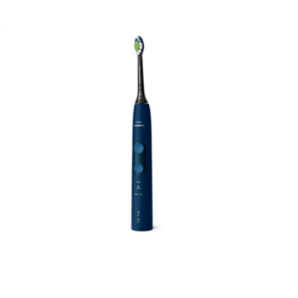 Philips , ProtectiveClean 5100 Electric toothbrush , HX6851/53 , Rechargeable , For adults , Number of heads 2 , Number of brush heads included 1 , Number of teeth brushing modes 3 , Dark Blue