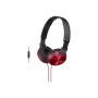 Sony , MDR-ZX310 , Wired , On-Ear , Red