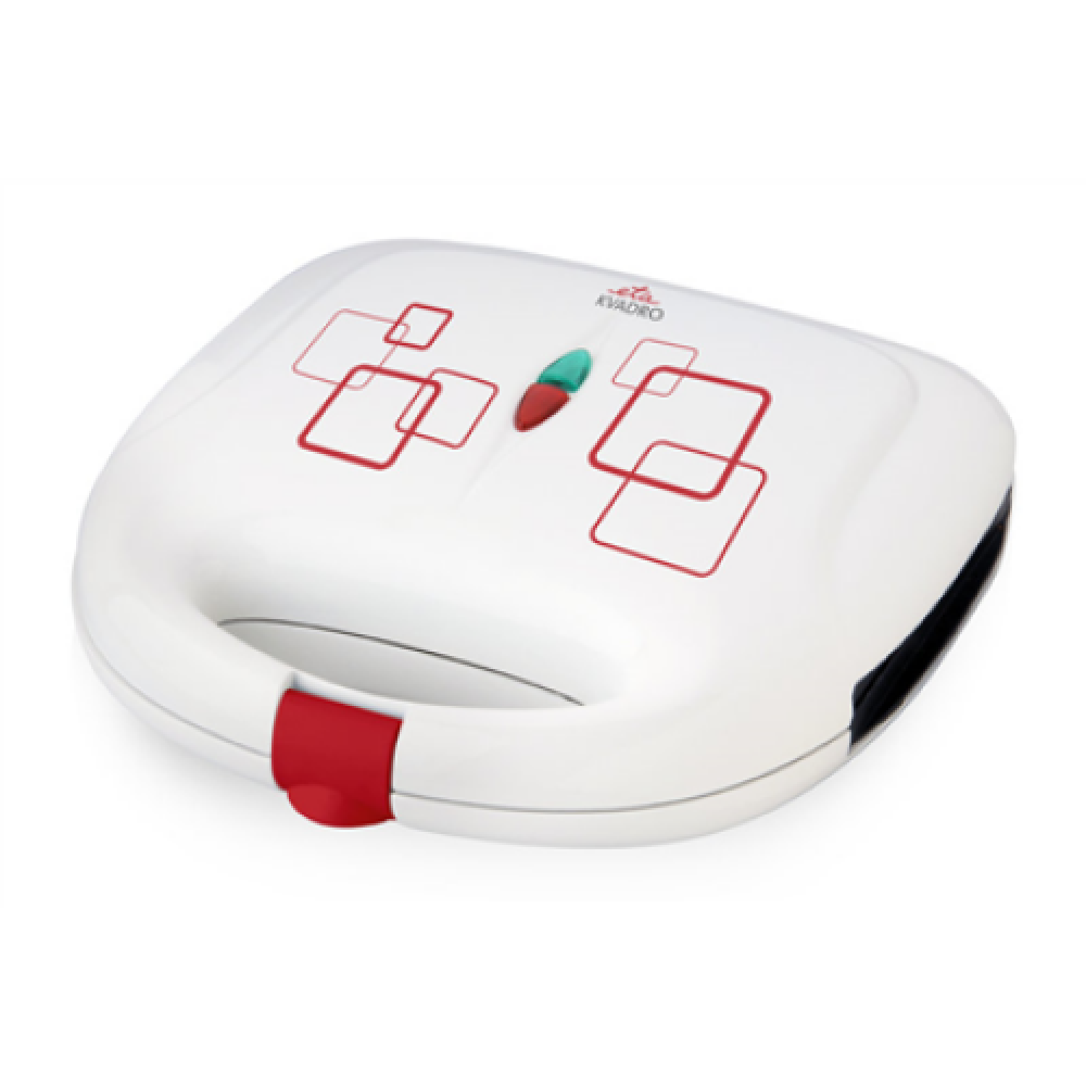 ETA , Sandwich maker , Kvadro ETA415390000 , 700 W , Number of plates 1 , Number of pastry 2 , White