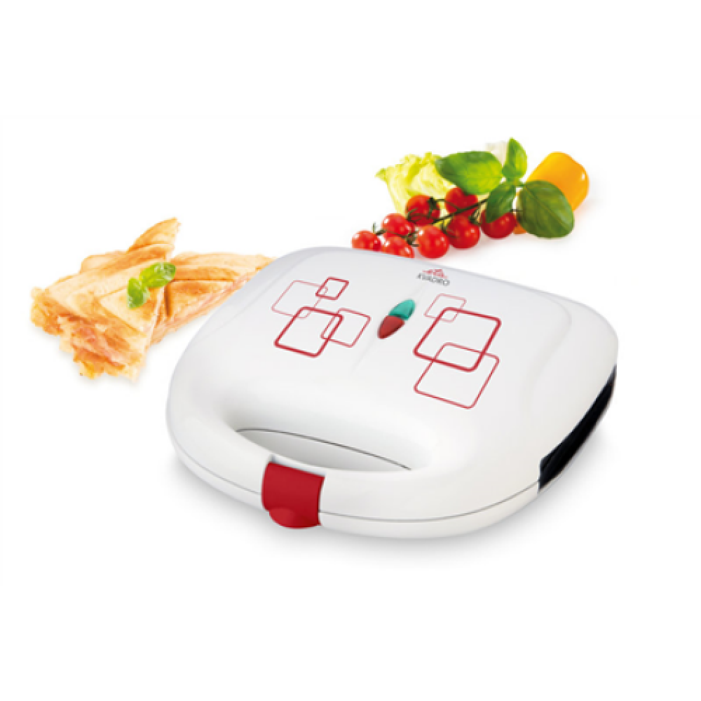 ETA , Sandwich maker , Kvadro ETA415390000 , 700 W , Number of plates 1 , Number of pastry 2 , White
