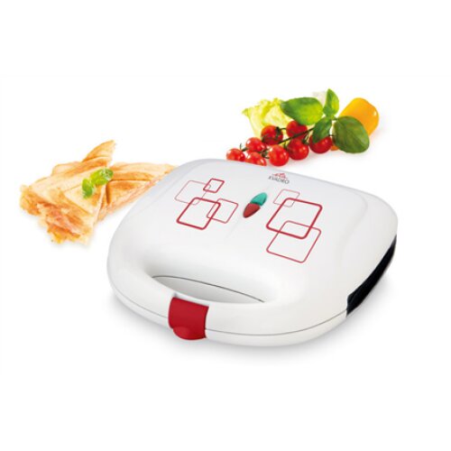 ETA , Sandwich maker , Kvadro ETA415390000 , 700 W , Number of plates 1 , Number of pastry 2 , White