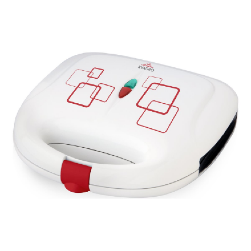 ETA , Sandwich maker , Kvadro ETA415390000 , 700 W , Number of plates 1 , Number of pastry 2 , White
