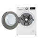 LG Washing machine , F2WR708S3W , Energy efficiency class A , Front loading , Washing capacity 8 kg , 1200 RPM , Depth 48 cm , Width 60 cm , Display , LED , Steam function , Direct drive , Wi-Fi , White