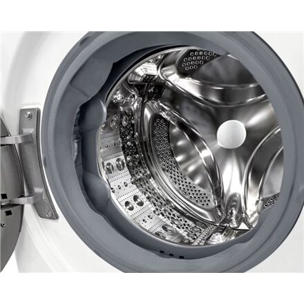 LG Washing machine , F2WR708S3W , Energy efficiency class A , Front loading , Washing capacity 8 kg , 1200 RPM , Depth 48 cm , Width 60 cm , Display , LED , Steam function , Direct drive , Wi-Fi , White
