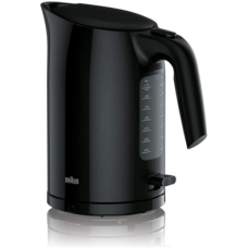 Braun , Kettle , WK3100BK PurEase , Standard , 2200 W , 1.7 L , Plastic , 360° rotational base , Black