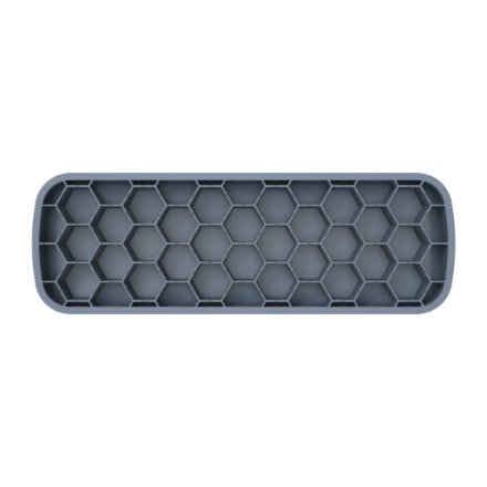 Fellowes , Breyta Palm Wrist Rest , Marine
