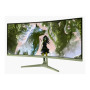 Arozzi , Nova , 34 , VA , UWQHD , 21:9 , 165 Hz , 1 ms , 3440 x 1440 pixels , 350 cd/m² , HDMI ports quantity 2 , Forest Green