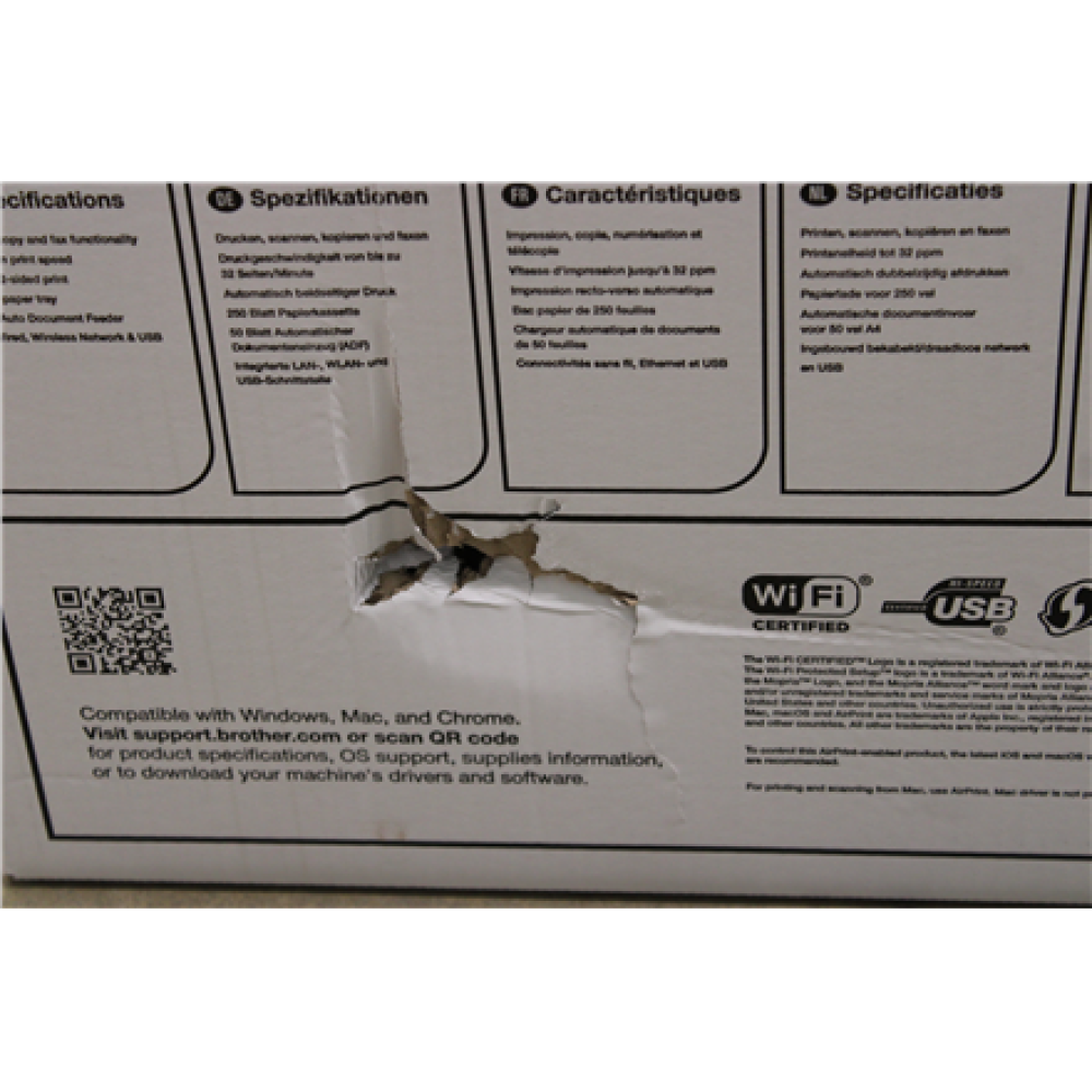 SALE OUT. Brother DAMAGED PACKAGING