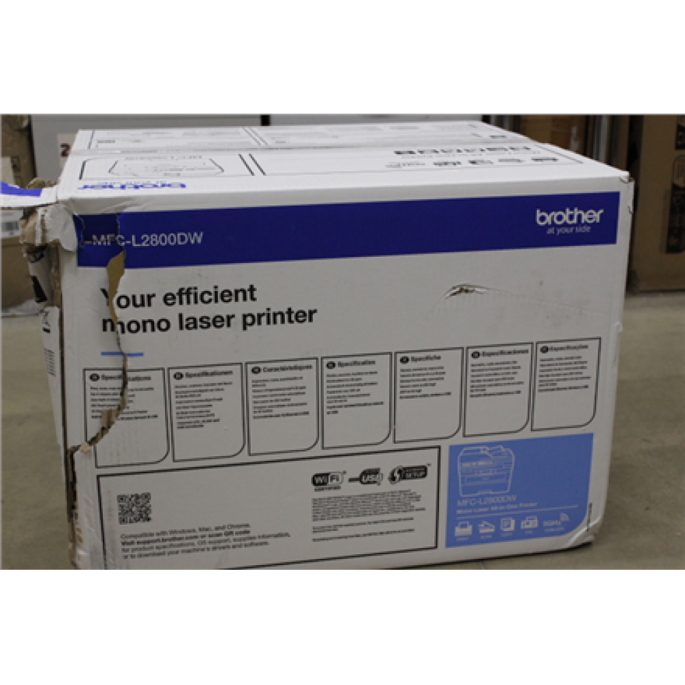 SALE OUT. Brother MFC-L2800DW Multifunction Laser Printer with Fax, , Brother DAMAGED PACKAGING
