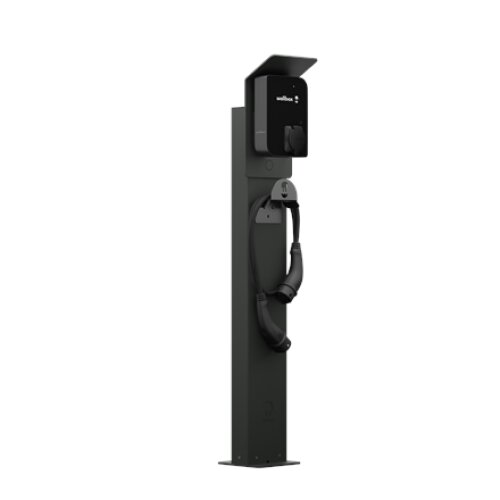 Wallbox , Pedestal Eiffel Basic for Copper SB Mono, Black