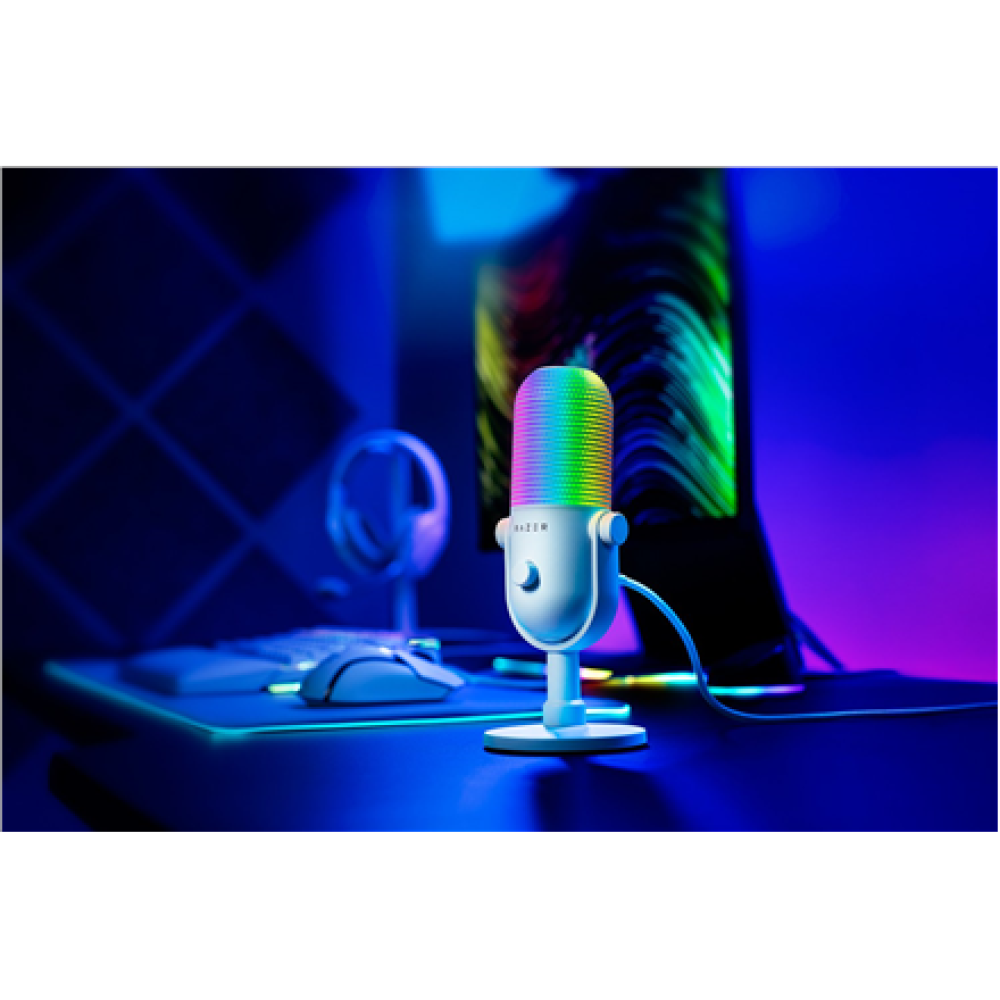 Razer , RGB USB Microphone with Tap-to-Mute , Seiren V3 Chroma , No , No