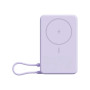 Xiaomi Magnetic Power Bank 10000 with Built-in , 10000 mAh , Purple