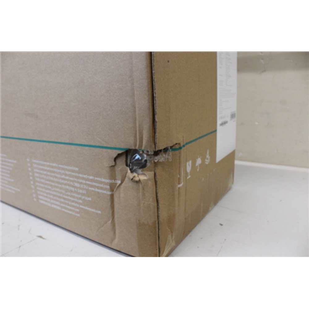 SALE OUT. Deepcool CH360 Digital , Black , Mid Tower , DAMAGED PACKAGING, DENT ON THE SIDE