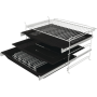 Gorenje Oven , BPSA6747A08WG , 77 L , Electric , AquaClean , Mechanical control , Steam function , Height 59.5 cm , Width 59.5 cm , White