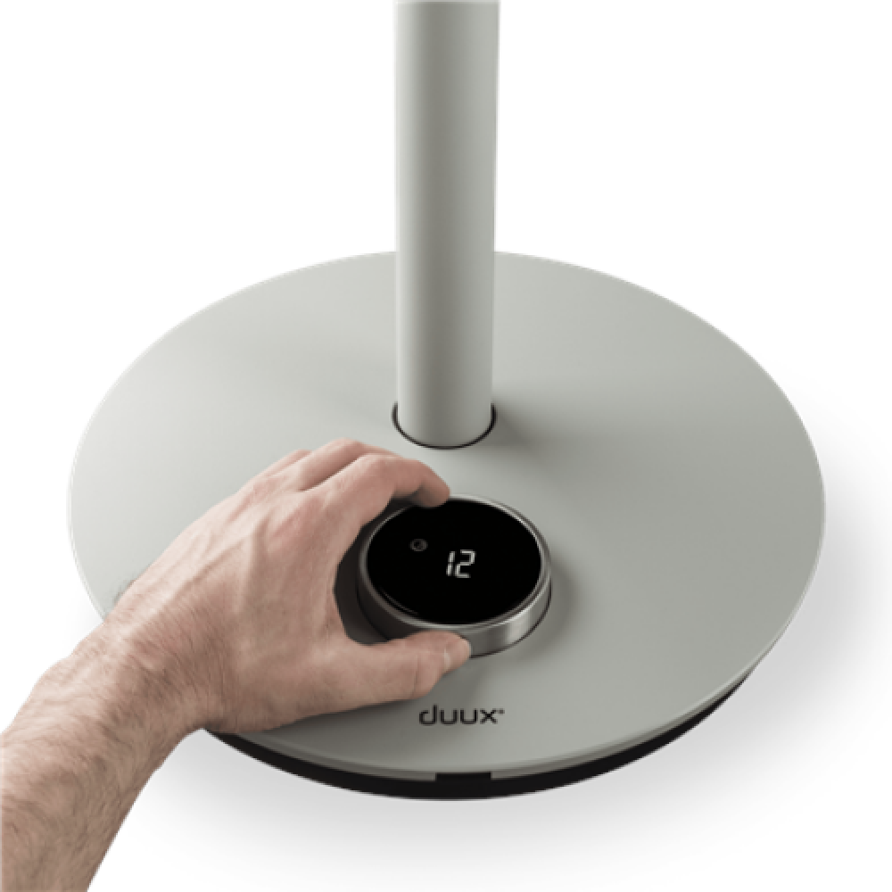 Duux , Fan with Battery Pack , Whisper Flex Smart , Stand Fan , Sage , Diameter 34 cm , Number of speeds 26 , Oscillation , Remote control