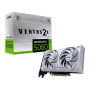 MSI GeForce RTX 5060 8G VENTUS 2X OC WHITE , NVIDIA , 8 GB , GeForce RTX 5060 , GDDR7 , HDMI ports quantity 1 , PCI Express Gen 5 x16 (uses x8)