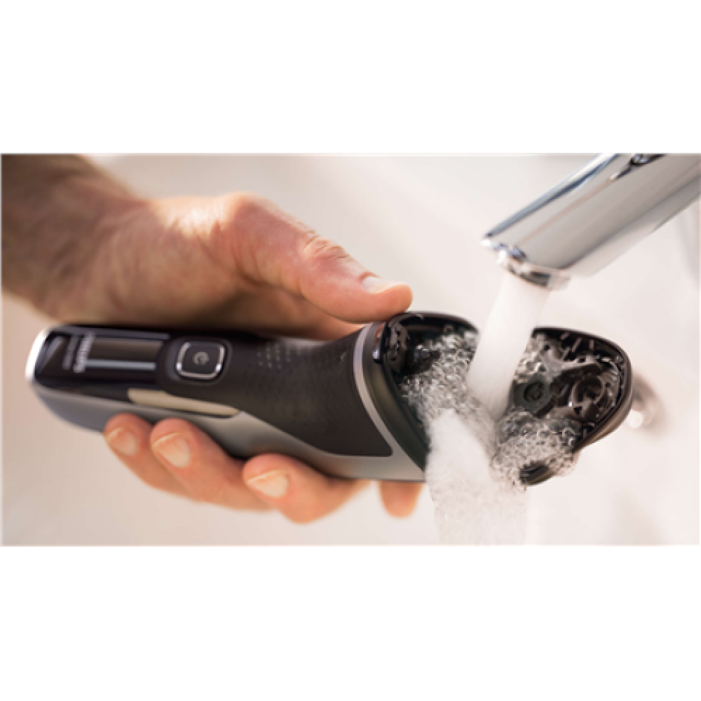 Philips Shaver S1332/41 Charging time 1 h, NiMH, Number of shaver heads/blades 3, Black, Cord or Cordless