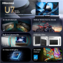 Hisense ULED MiniLED TV , 65U7SE , 65 , Smart TV , VIDAA OS , UHD , Black