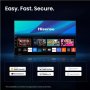 Hisense ULED MiniLED TV , 65U7SE , 65 , Smart TV , VIDAA OS , UHD , Black