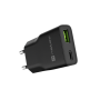 Natec Ribera USB Charger Gan Slim USB 1X USB-A + 1X USB-C 20W , NUC-2377