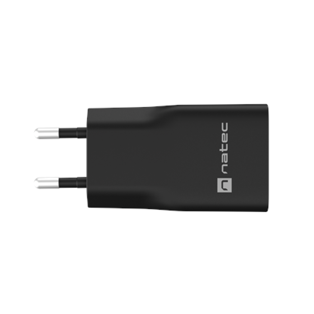 Natec Ribera USB Charger Gan Slim USB 1X USB-A + 1X USB-C 20W , NUC-2377