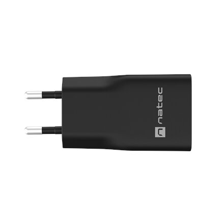 Natec Ribera USB Charger Gan Slim USB 1X USB-A + 1X USB-C 20W , NUC-2377