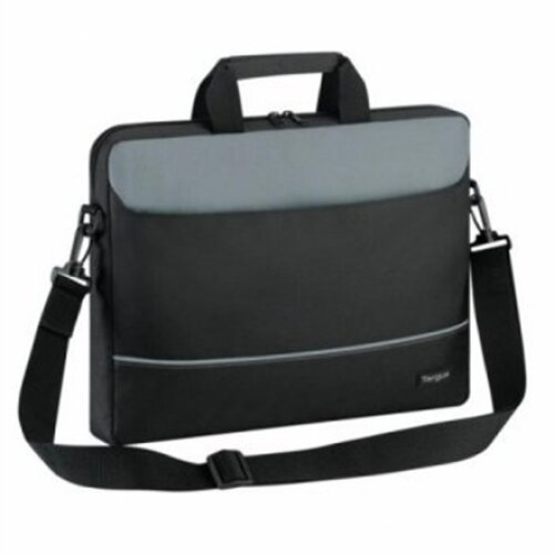 Targus , Intellect , Fits up to size 15.6 , Messenger - Briefcase , Shoulder strap , Black/Grey