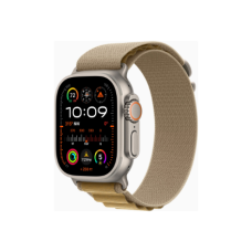 Apple Smart watch , GPS (satellite) , Always-On Retina display , 49mm , Natural Titanium