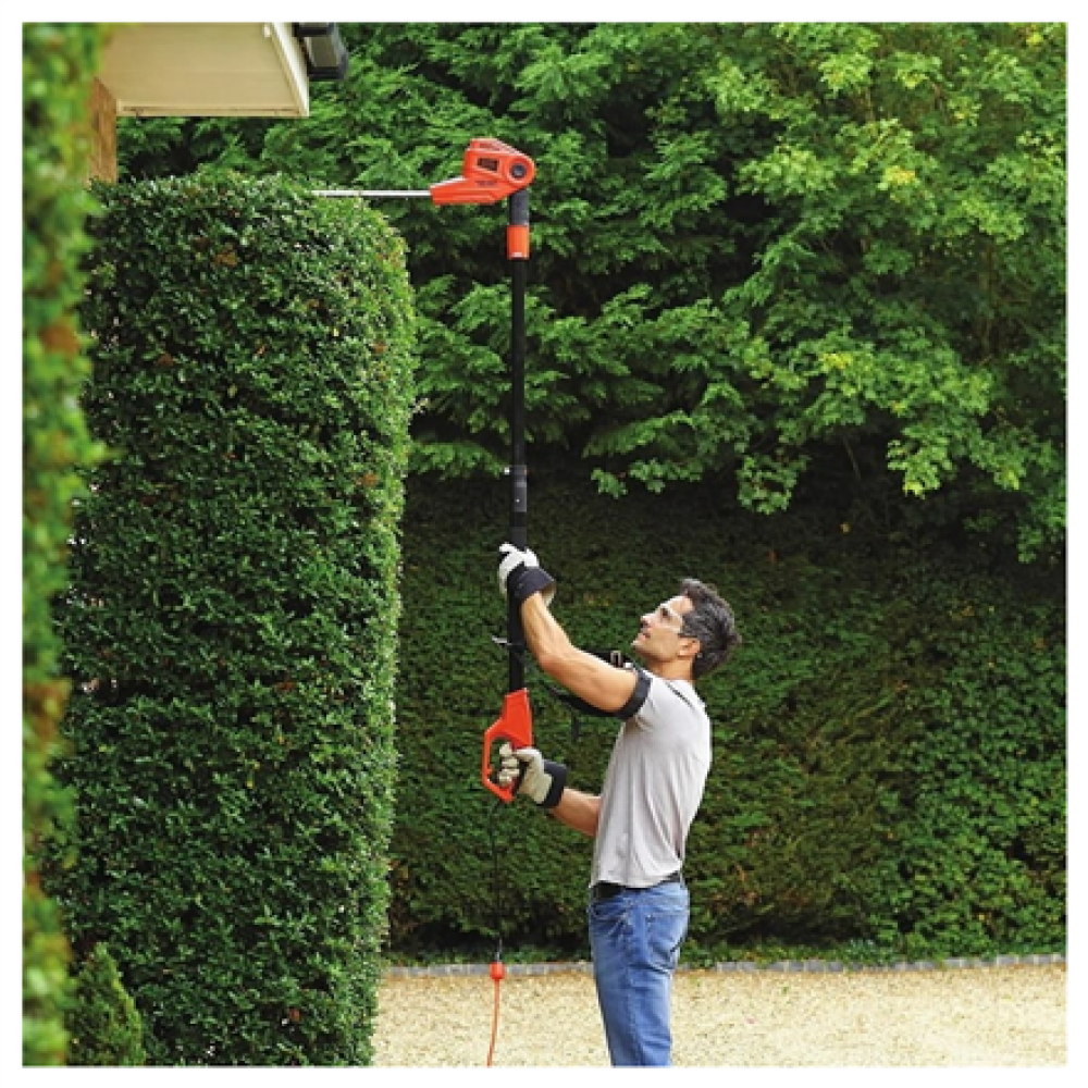 BLACK & DECKER , Telescopic hedge trimmer, PH5551-QS, 550 W