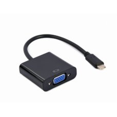 Cablexpert , USB Type-C to VGA adapter cable , A-CM-VGAF-01 , Black , USB Type-C , VGA , 0.15 m