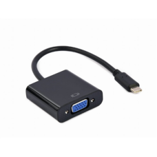 Cablexpert VGA , USB Type-C to VGA adapter cable , A-CM-VGAF-01 , 0.15 m , Black , USB Type-C