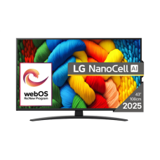 LG 43NANO81A3A , 43 , Smart TV , webOS 25 , UHD