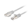 Lanberg Patchcord CAT.6 FTP 1M fluke passed 10-pack, Grey , PCF6-20CC-0100-S