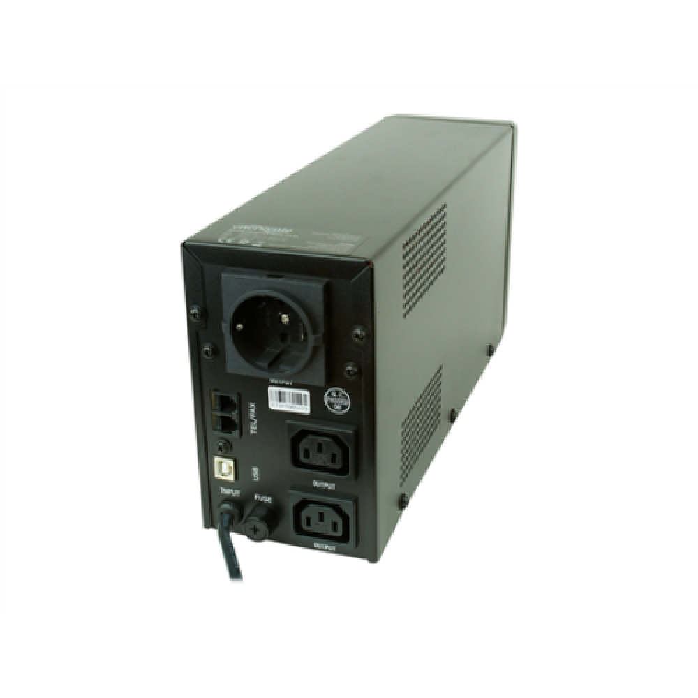 EnerGenie , UPS with USB and LCD display, Black , 850 VA , 220 V