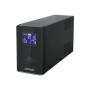 EnerGenie , UPS with USB and LCD display, Black , 850 VA , 220 V