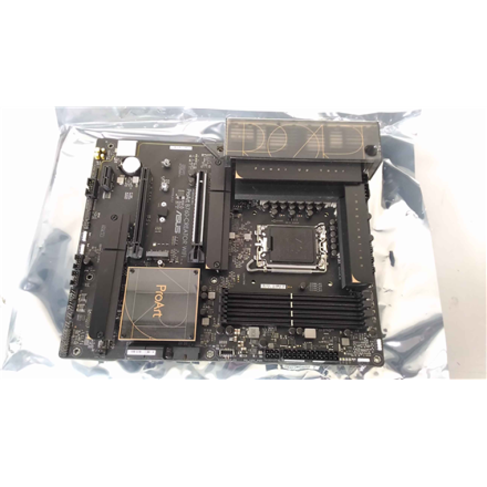 SALE OUT. ASUS PROART B760-CREATOR WIFI , Asus PROART B760-CREATOR WIFI , Processor family Intel , Processor socket LGA1700 , DDR5 DIMM , Supported hard disk drive interfaces M.2, SATA , Number of SATA connectors 4 , USED, REFURBISHED, WITHOUT ORIGINAL PA