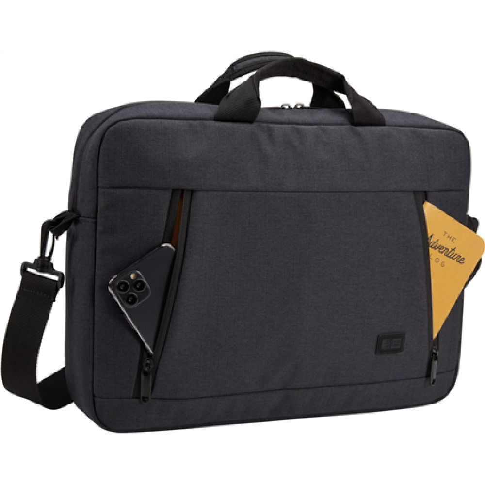 Case Logic Huxton , Fits up to size 16 , Laptop attaché , Black , Shoulder strap