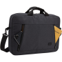 Case Logic Huxton , Fits up to size 16 , Laptop attaché , Black , Shoulder strap