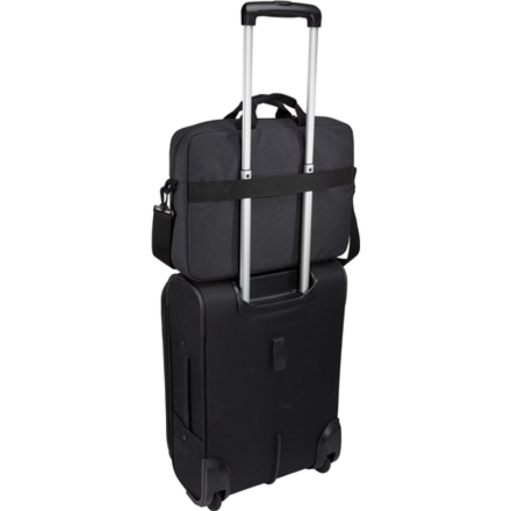 Case Logic Huxton , Fits up to size 16 , Laptop attaché , Black , Shoulder strap