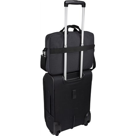 Case Logic , Huxton , Fits up to size 16 , Laptop attaché , Shoulder strap , Black