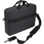 Case Logic Huxton , Fits up to size 16 , Laptop attaché , Black , Shoulder strap