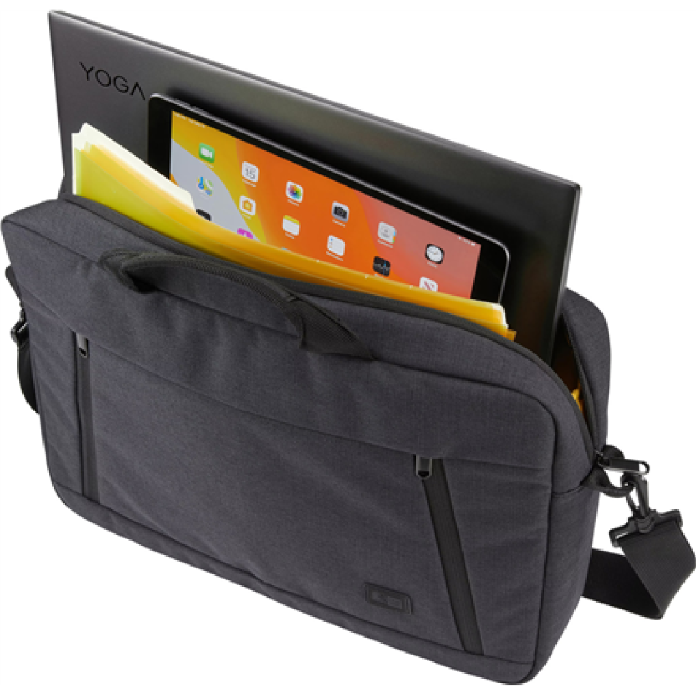 Case Logic Huxton , Fits up to size 16 , Laptop attaché , Black , Shoulder strap
