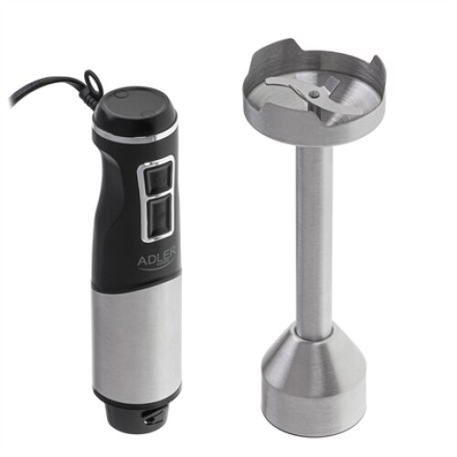 Adler , Hand Blender , AD 4628 , Hand Blender , 1900 W , Number of speeds 1 , Turbo mode , Ice crushing , Stainless Steel/Black