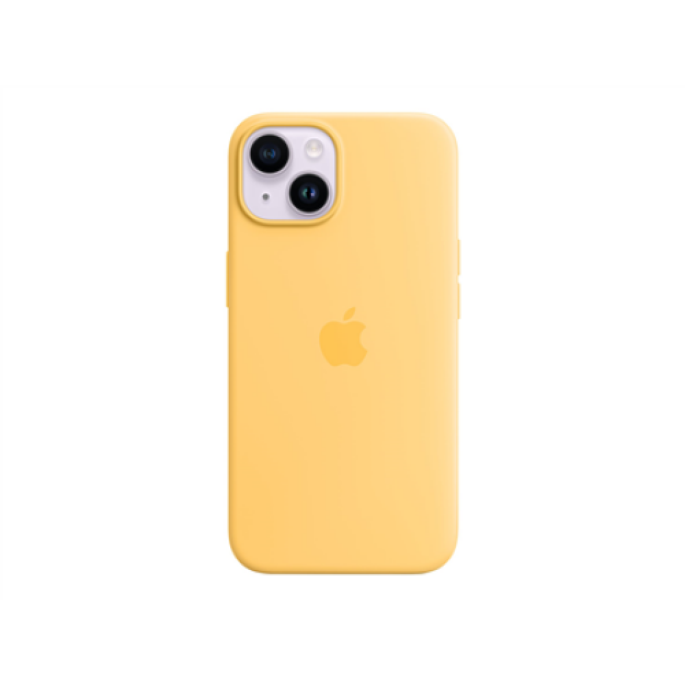 Apple , 14 Silicone Case with MagSafe , Case with MagSafe , Apple , iPhone 14 , Silicone , Sunglow