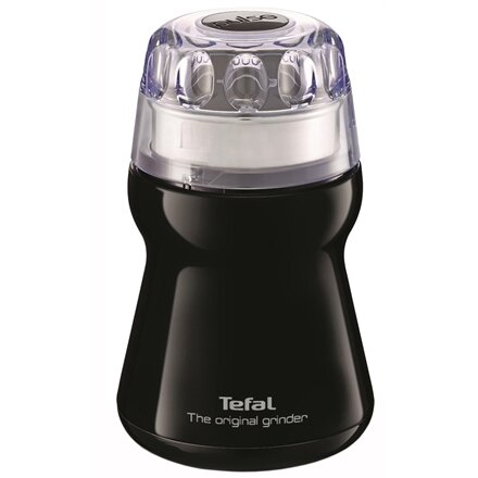 TEFAL , GT1108 , Coffee Grinder , 180 W , Coffee beans capacity 50 g , Number of cups 9 pc(s) , Black , Pulse function