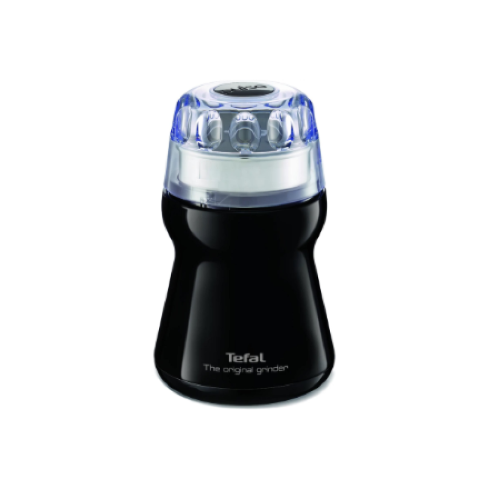 TEFAL , GT1108 , Coffee Grinder , 180 W , Coffee beans capacity 50 g , Number of cups 9 pc(s) , Black , Pulse function