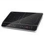 Caso , Hob , Touch 3500 , Induction , Number of burners/cooking zones 2 , Touch control , Timer , Black , Display