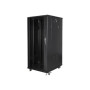 Lanberg , Rack cabinet 19 free-standing 27U/600x800 (flat pack) , FF01-6827-12B , Black